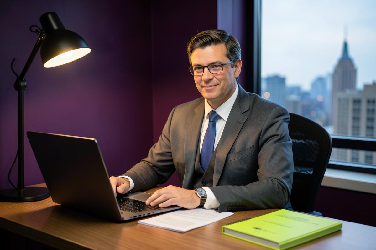 A mortgage professional working with Doorvia
